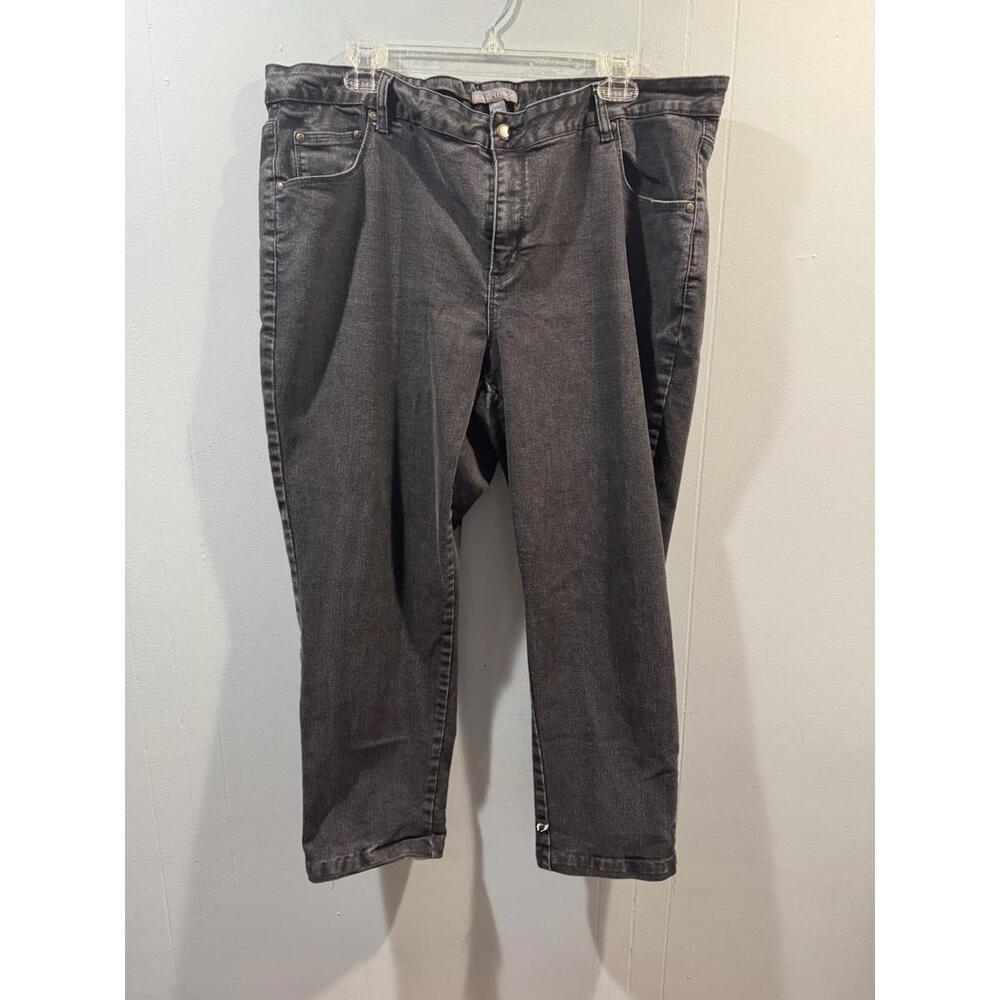 Womens Jessica London Jeans Size 20W Petite Black